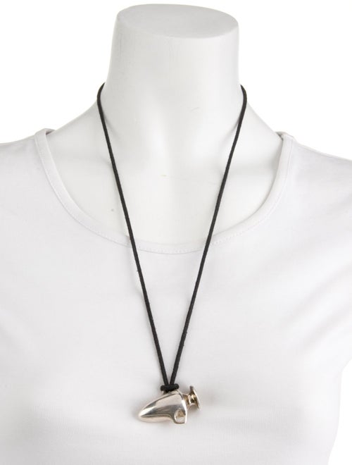Robert Lee Morris Vase Pendant Cord Necklace