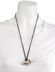 Robert Lee Morris Vase Pendant Cord Necklace