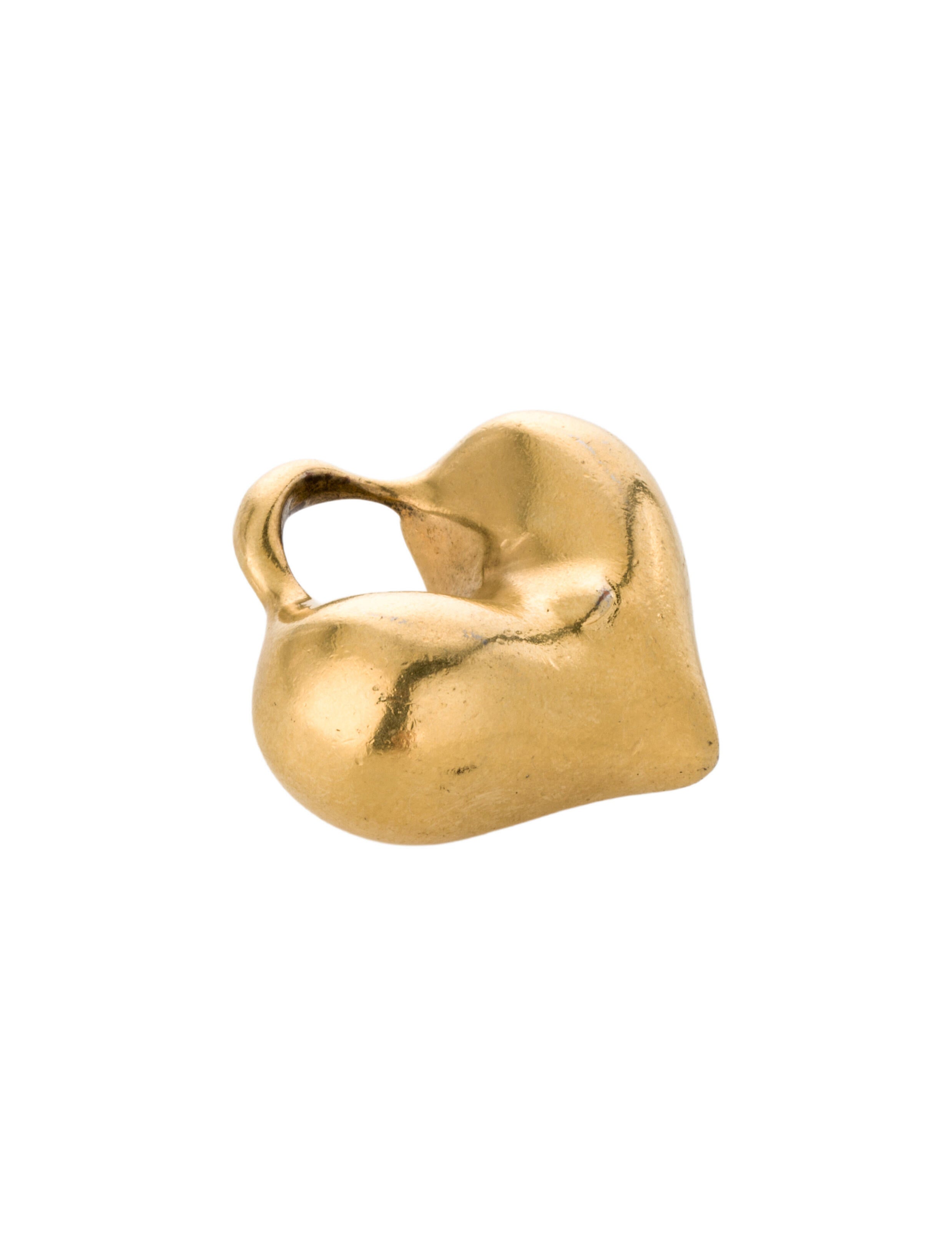 Robert Lee Morris Puffy Heart Pendant