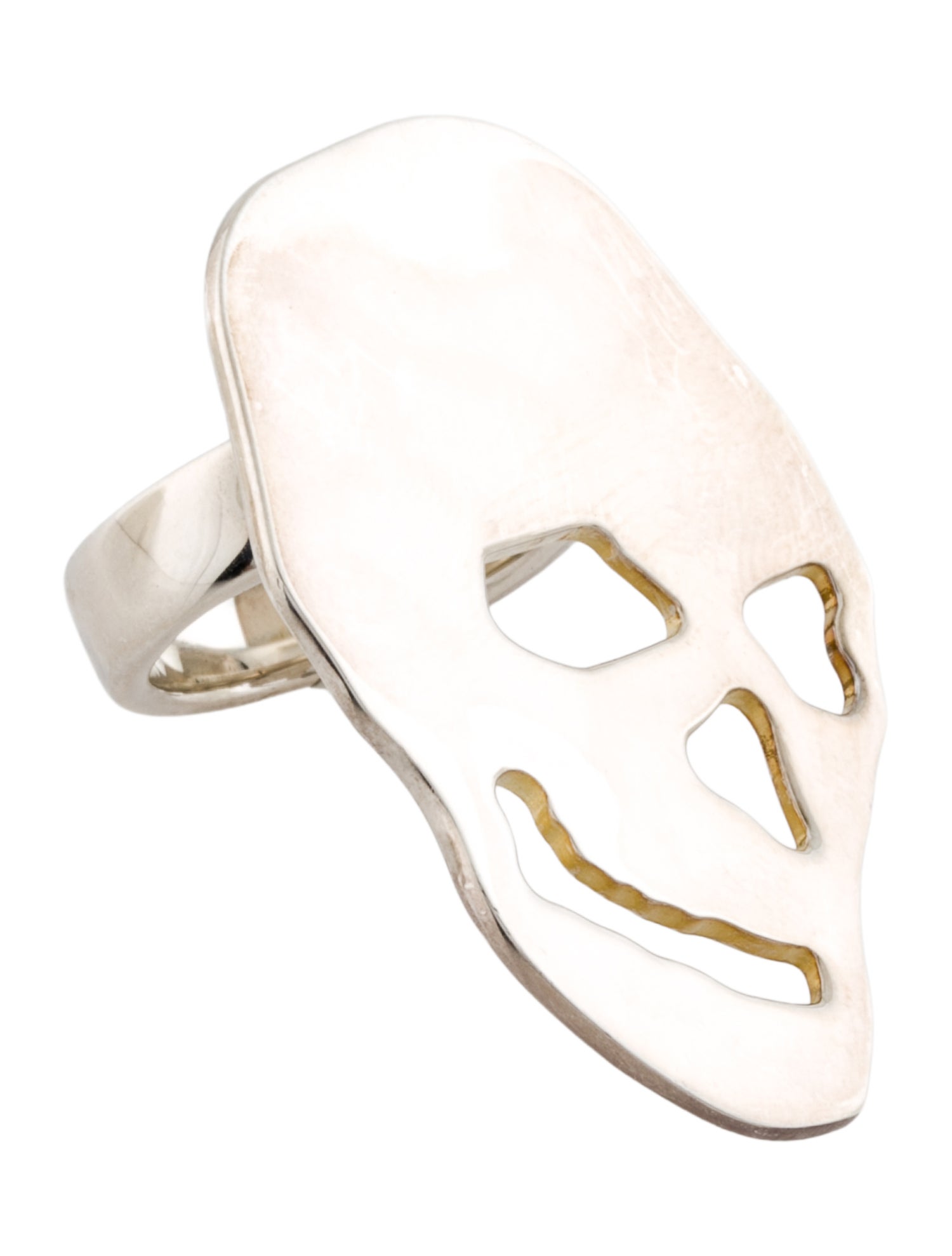 Robert Lee Morris Skull Cocktail Ring