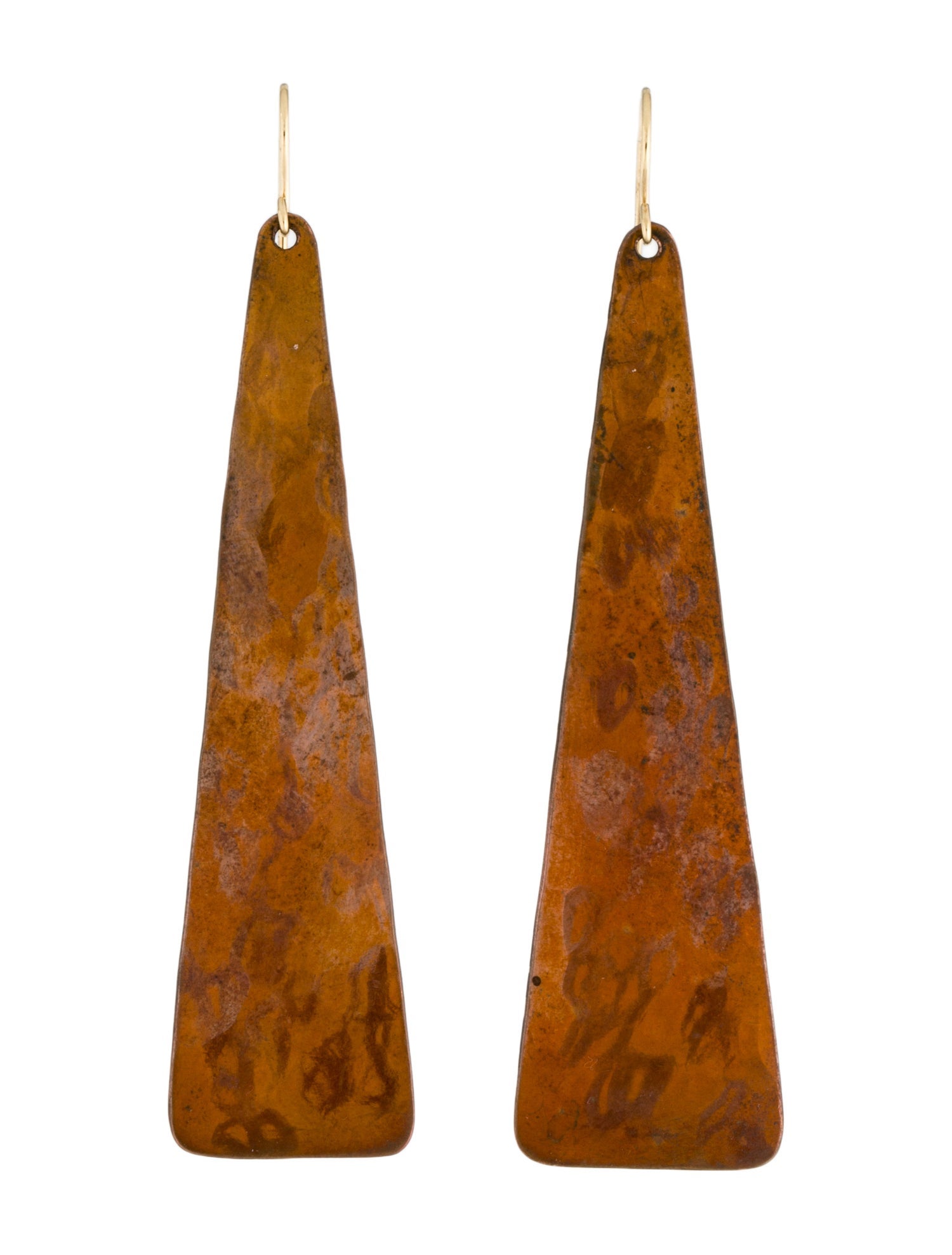 Robert Lee Morris Verdigris Drop Earrings