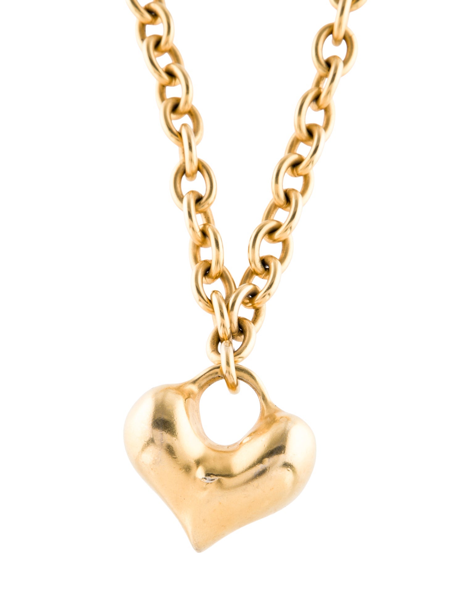 Robert Lee Morris Heart Long Pendant Necklace