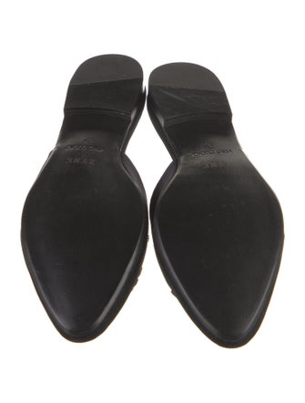 Zyne Satin Crystal Embellishments Mules