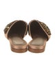 Zyne Satin Sequin Embellishments Mules