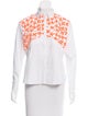 Tanya Taylor Embroidered Ryan Top