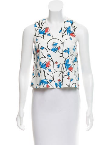 Tanya Taylor Tops Sleeveless Henry Top US 0 | XS