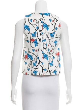 Tanya Taylor Sleeveless Henry Top