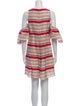 Tanya Taylor Striped Mini Dress