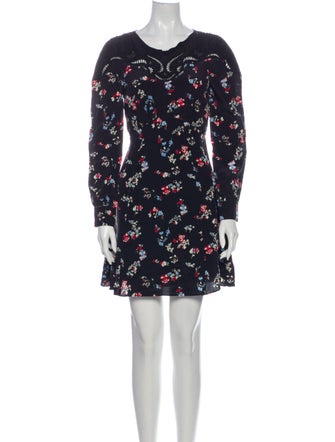 Tanya Taylor Silk Mini Dress
