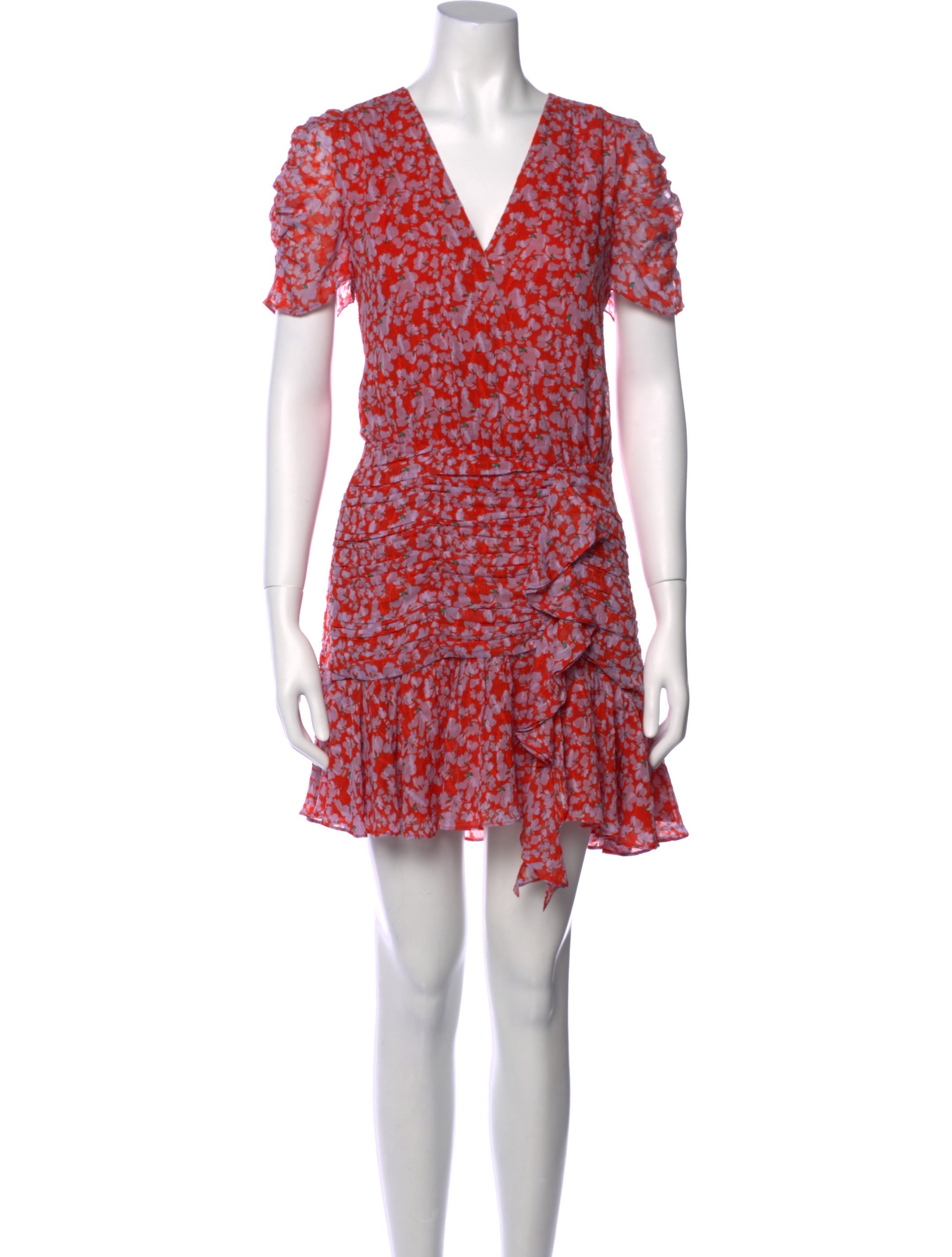 Tanya Taylor Silk Mini Dress