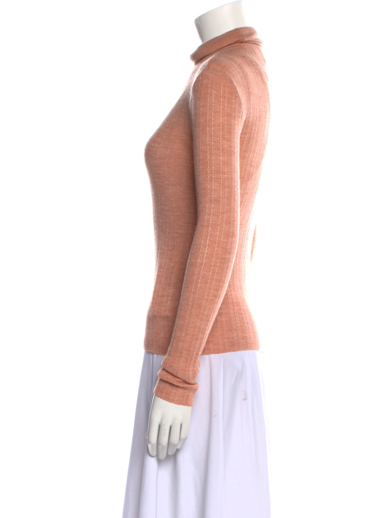 Tanya Taylor Merino Wool Turtleneck Sweater
