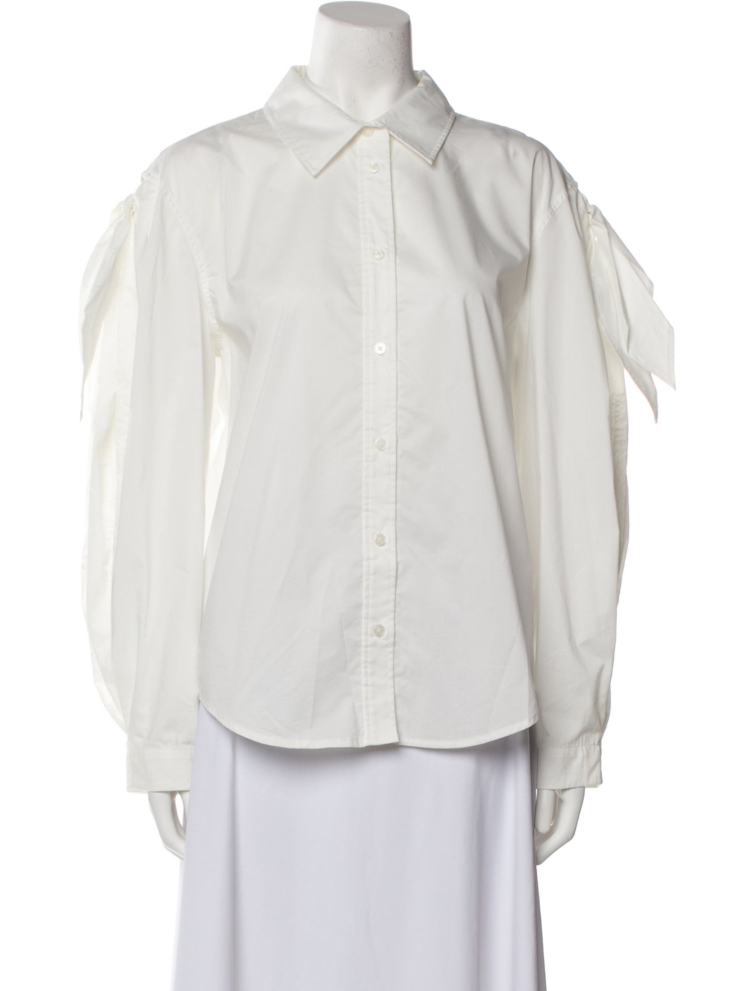 Tanya Taylor Long Sleeve Button-Up Top