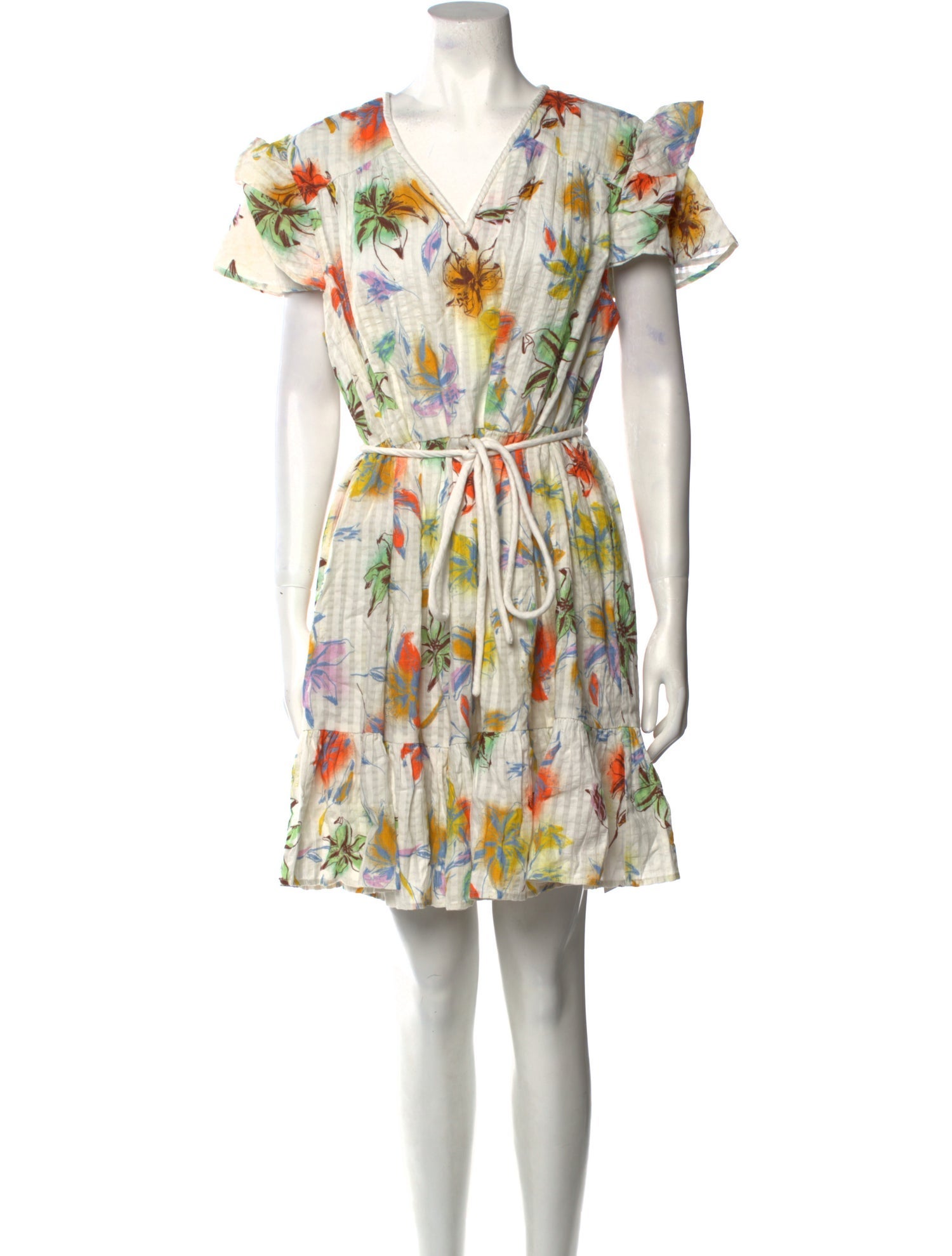 Tanya Taylor Printed Mini Dress w/ Tags