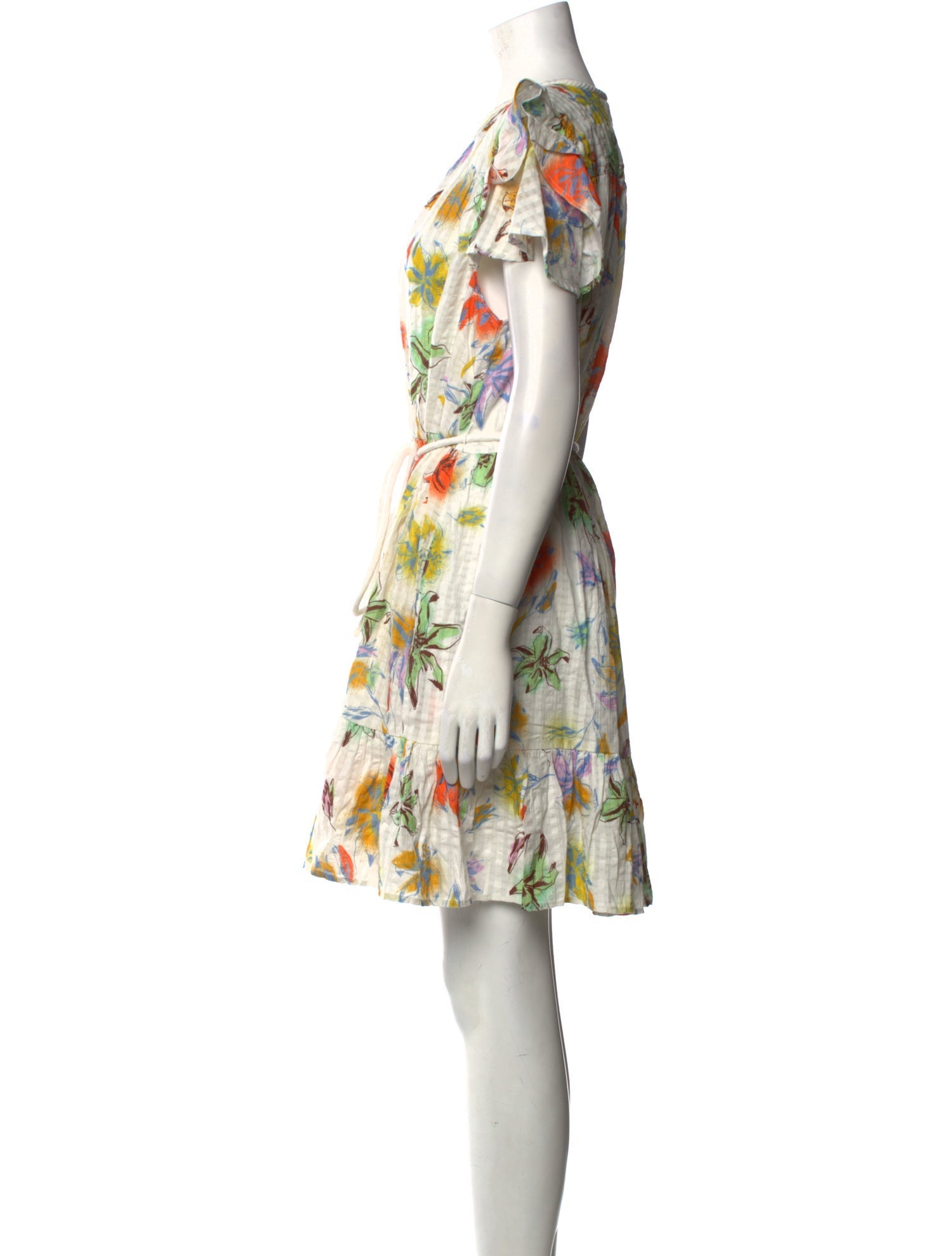 Tanya Taylor Printed Mini Dress w/ Tags