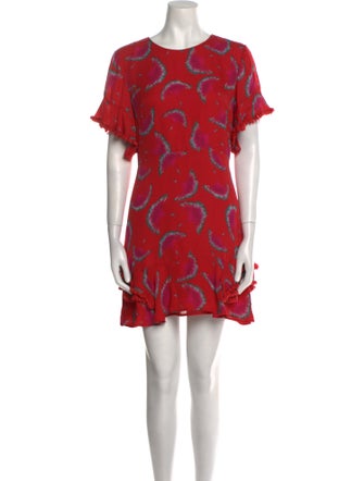 Tanya Taylor Silk Mini Dress