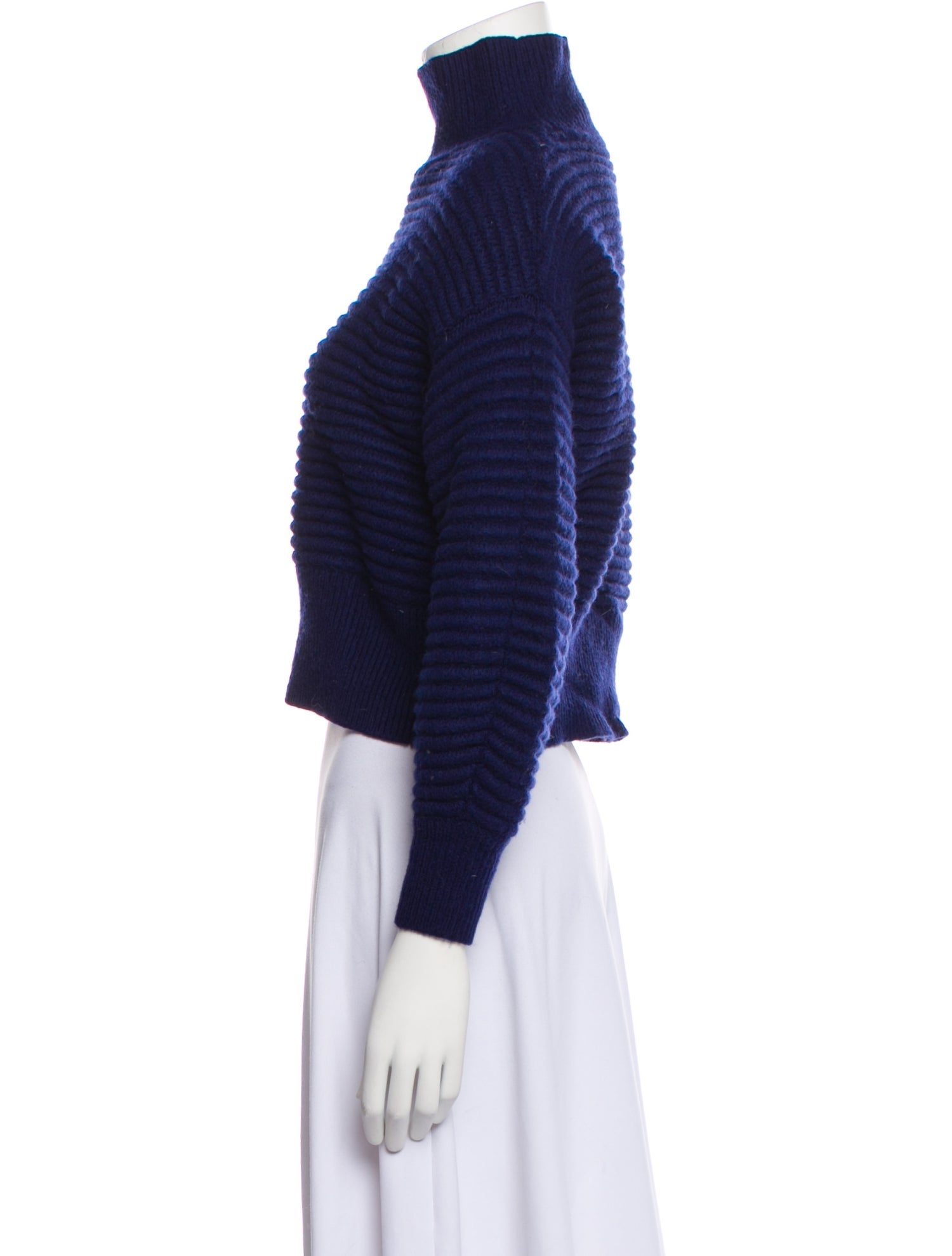 Tanya Taylor Wool Turtleneck Sweater