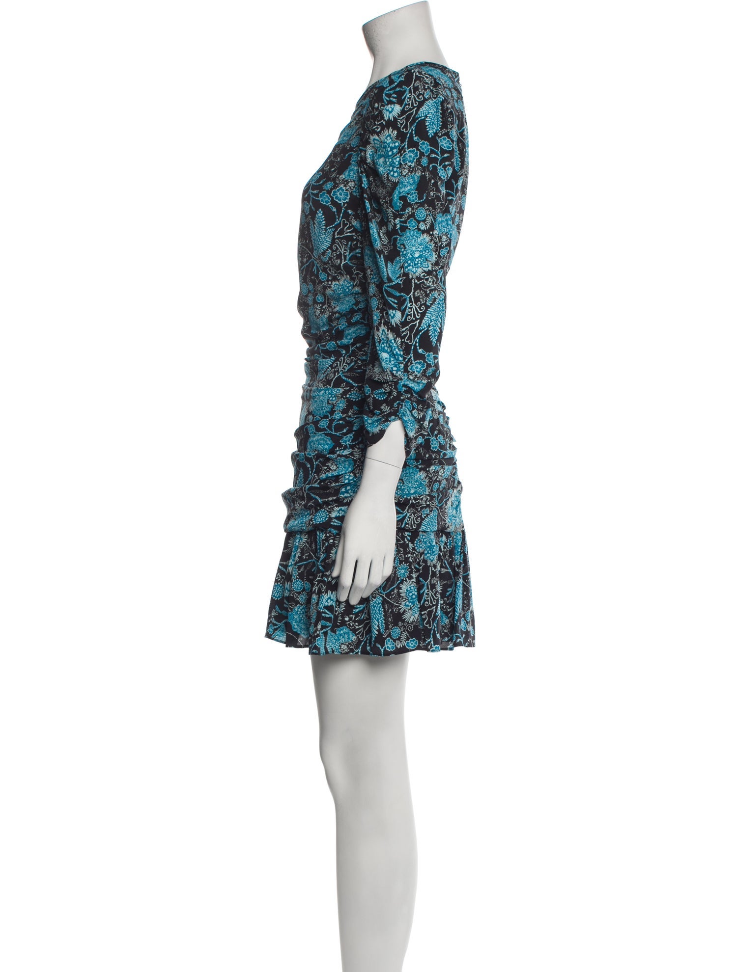 Tanya Taylor Silk Mini Dress