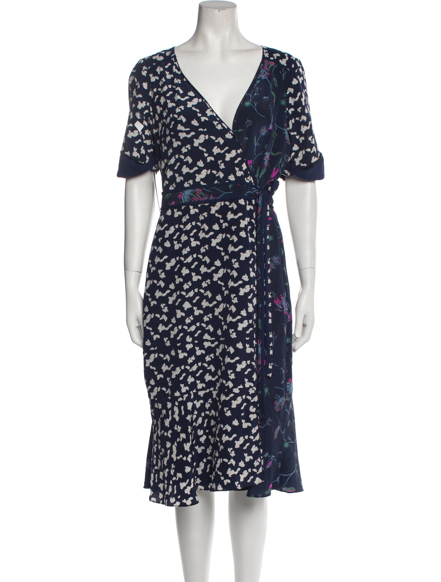 Tanya Taylor Silk Midi Length Dress