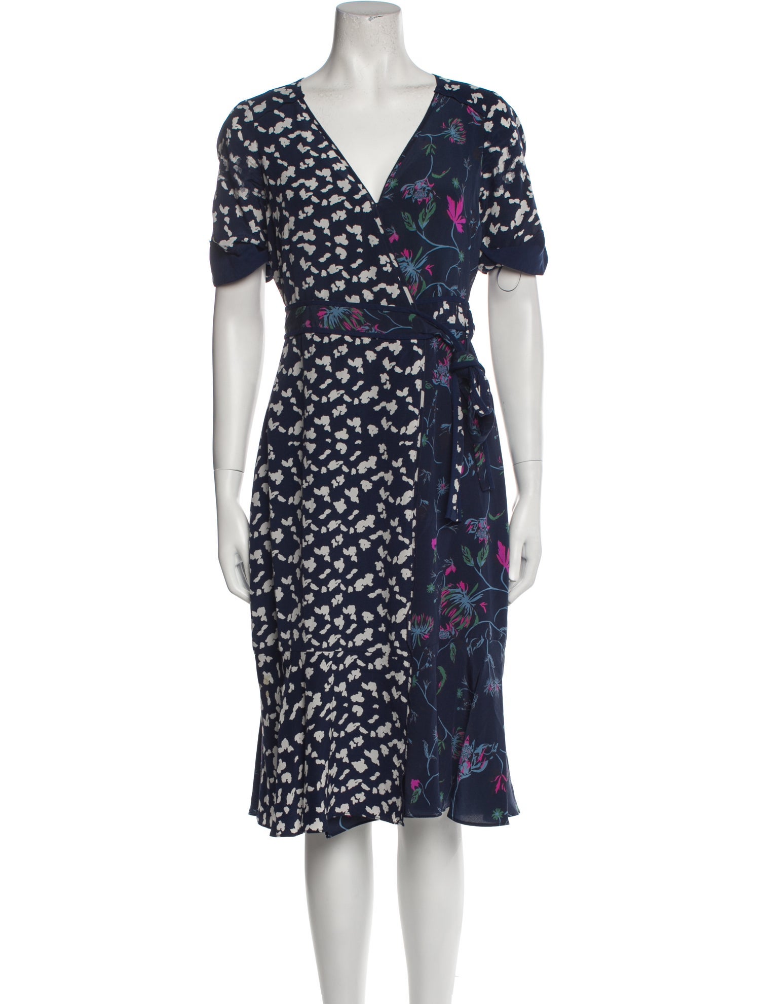 Tanya Taylor Silk Midi Length Dress