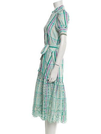 Tanya Taylor Printed Long Dress