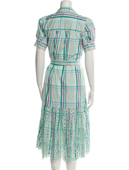 Tanya Taylor Printed Long Dress