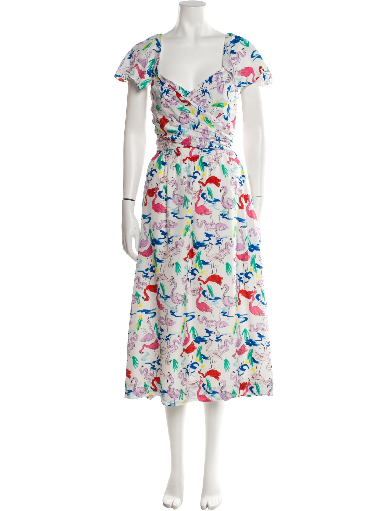 Tanya Taylor Silk Long Dress