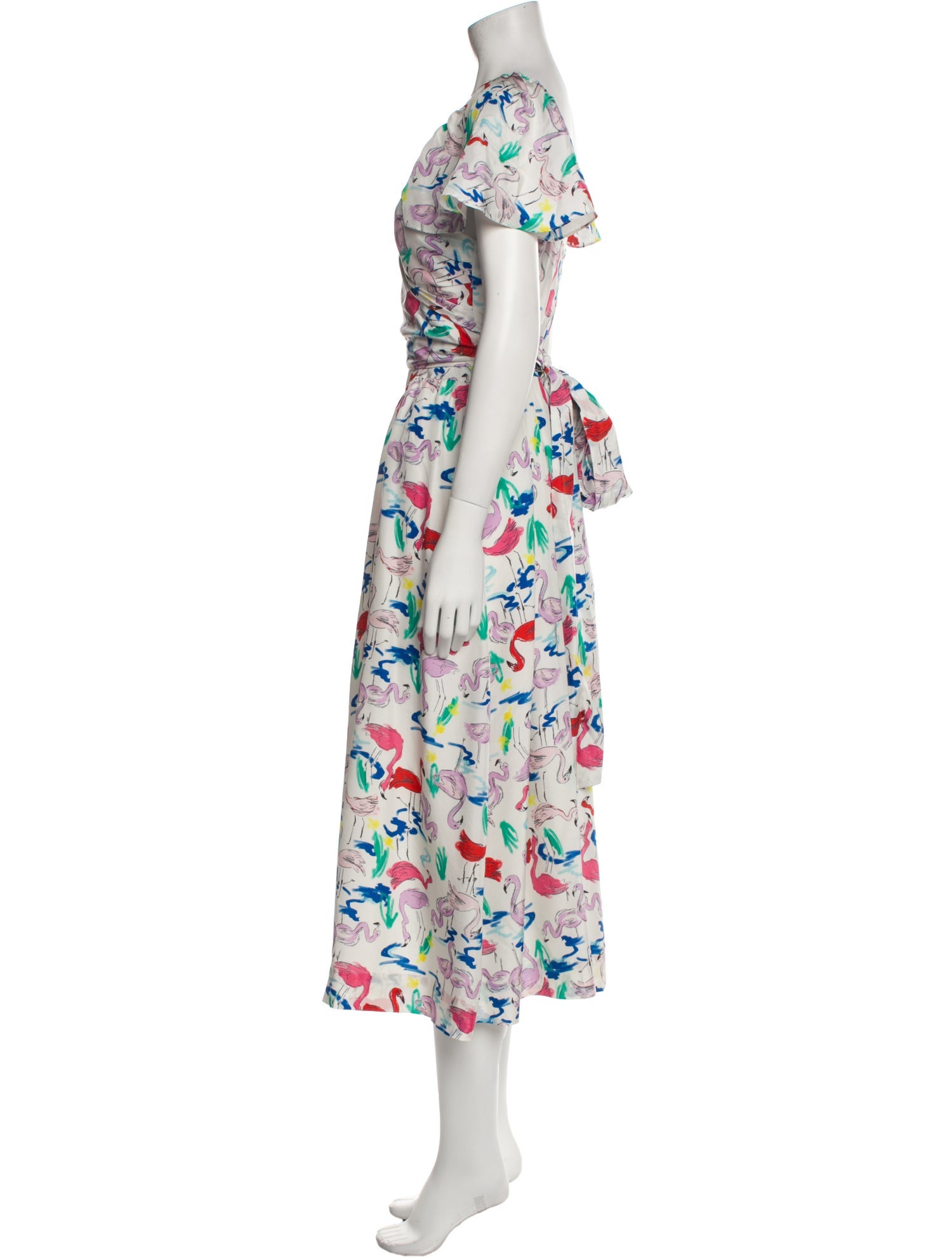 Tanya Taylor Silk Long Dress