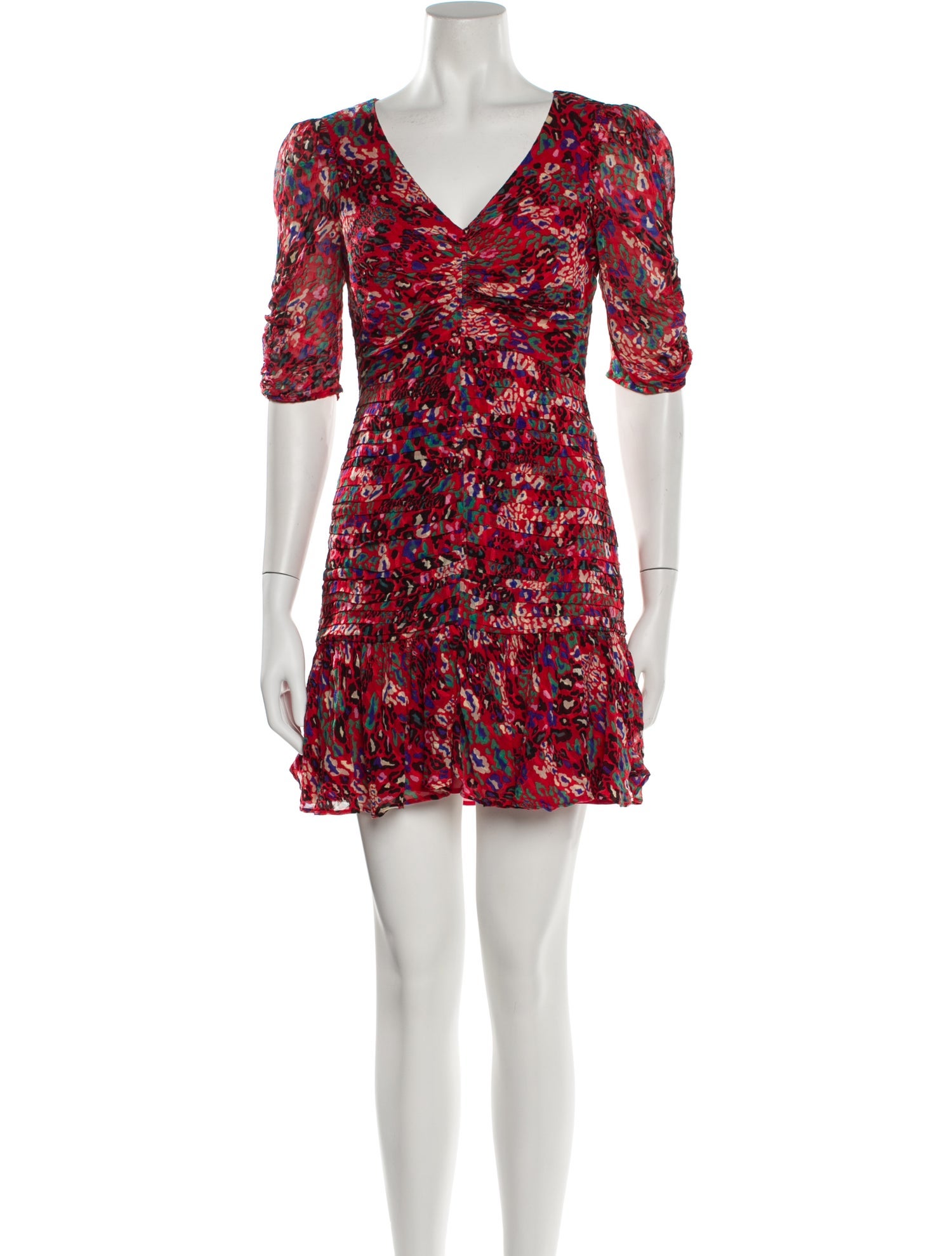Tanya Taylor Silk Mini Dress