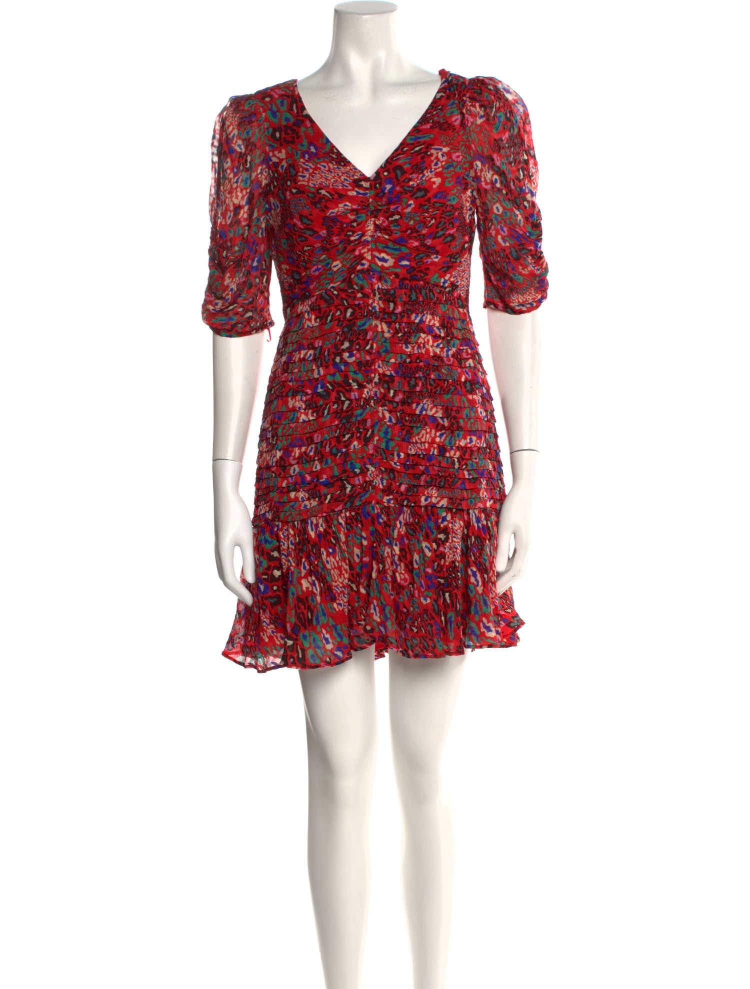 Tanya Taylor Silk Mini Dress