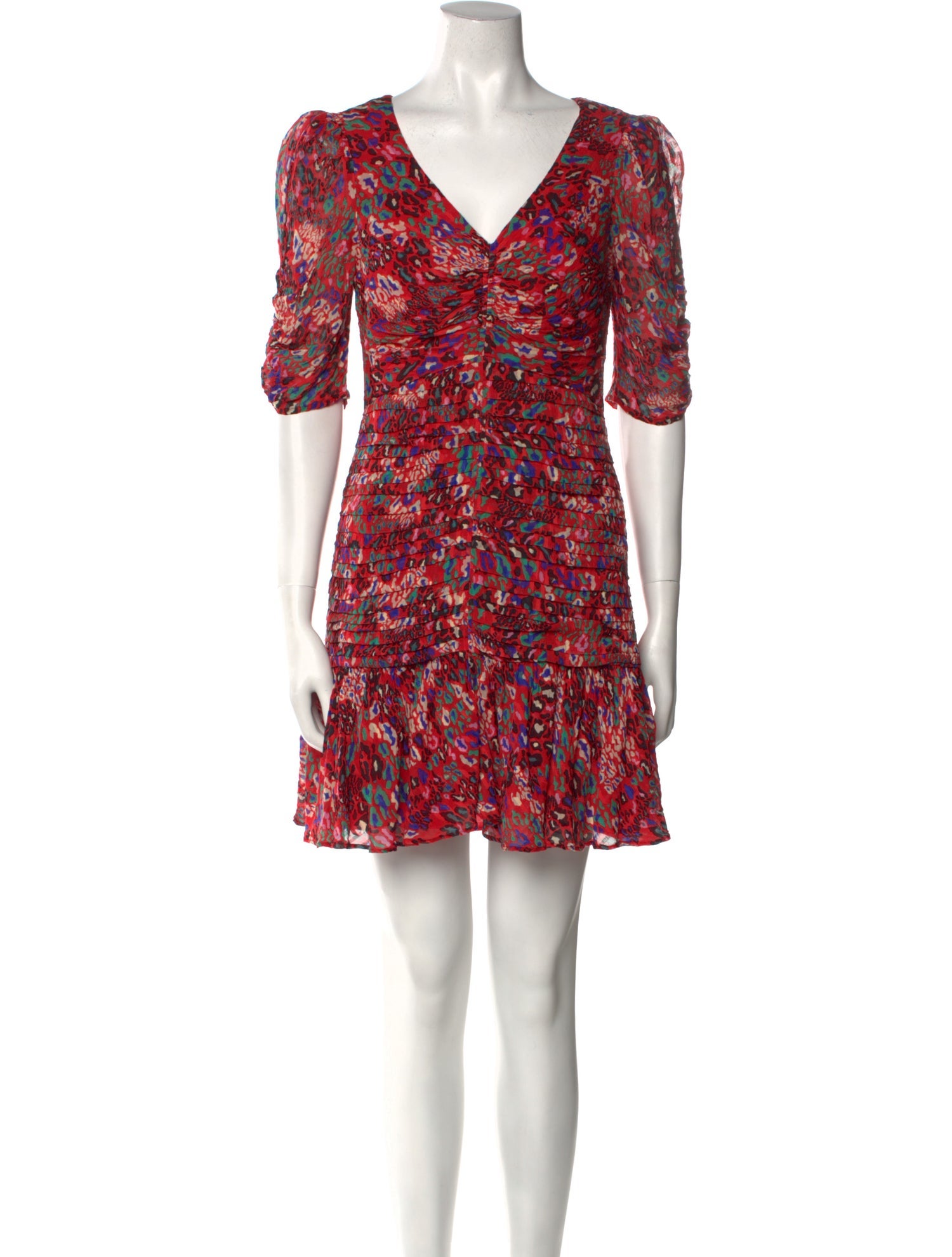Tanya Taylor Silk Mini Dress