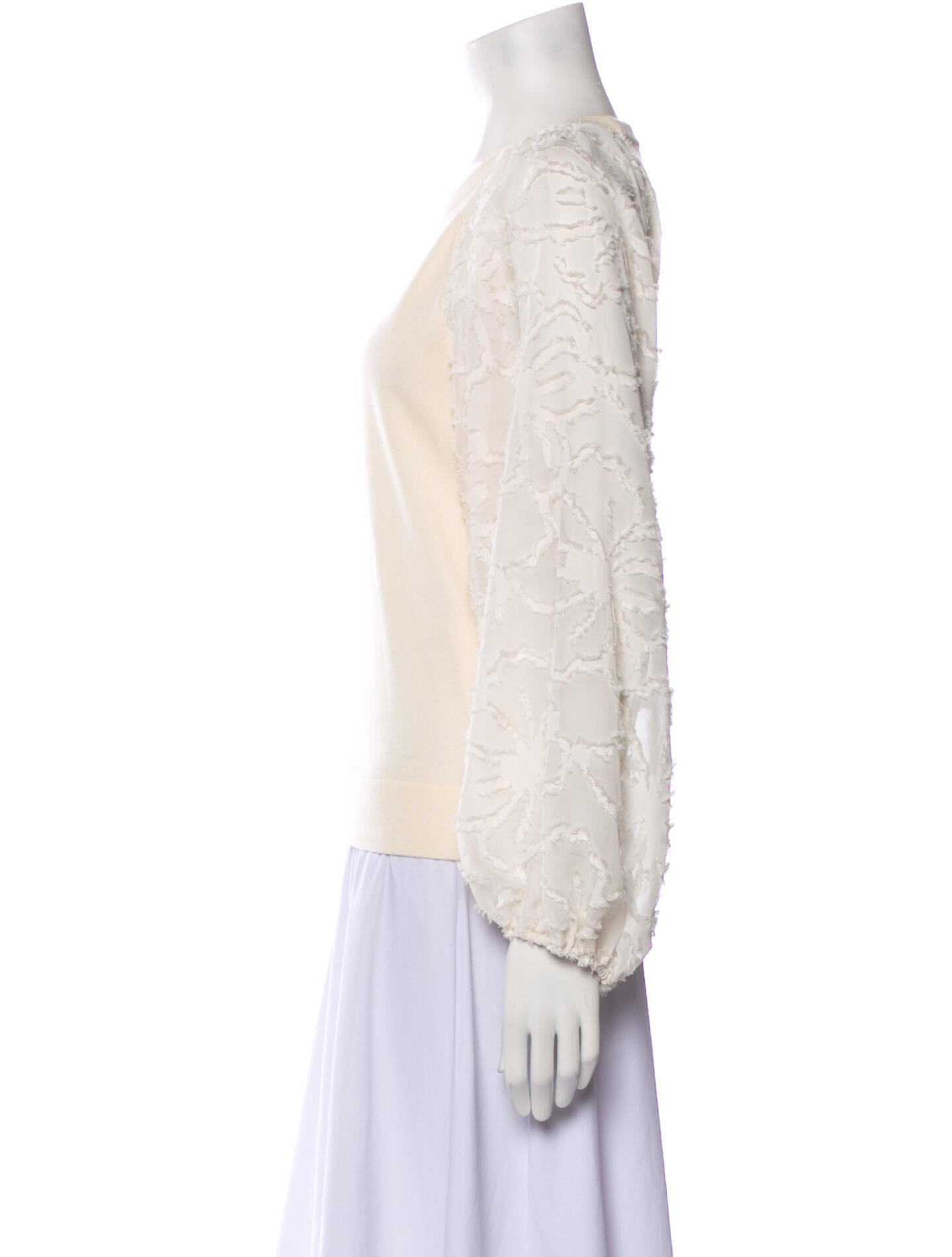 Tanya Taylor Wool Crew Neck Sweater