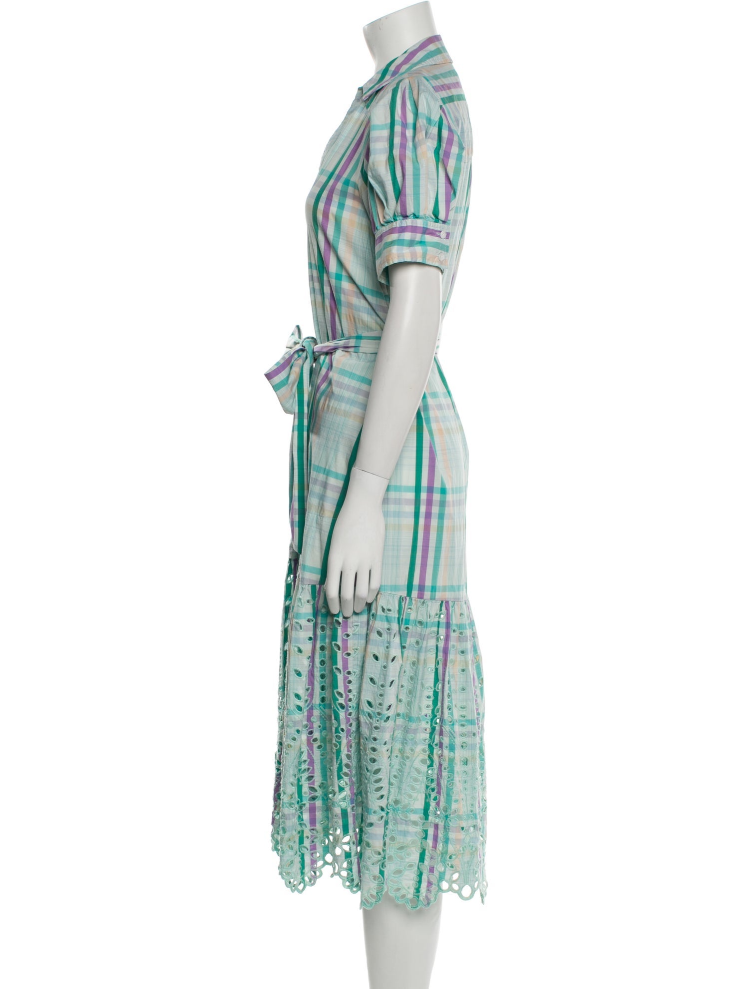 Tanya Taylor Printed Long Dress