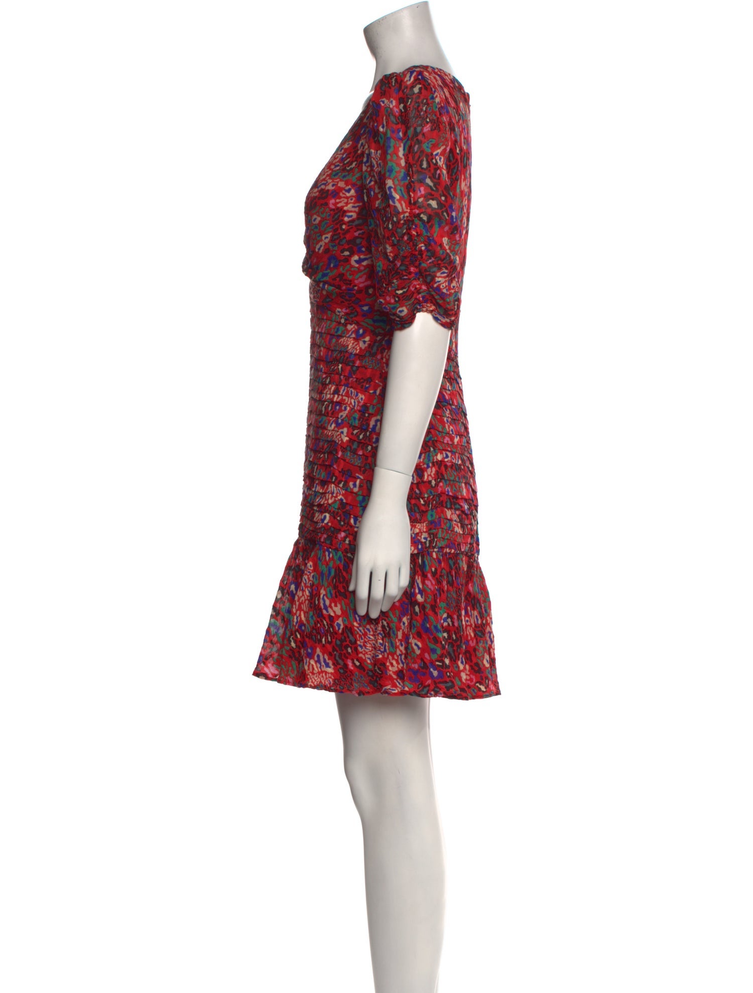 Tanya Taylor Silk Mini Dress