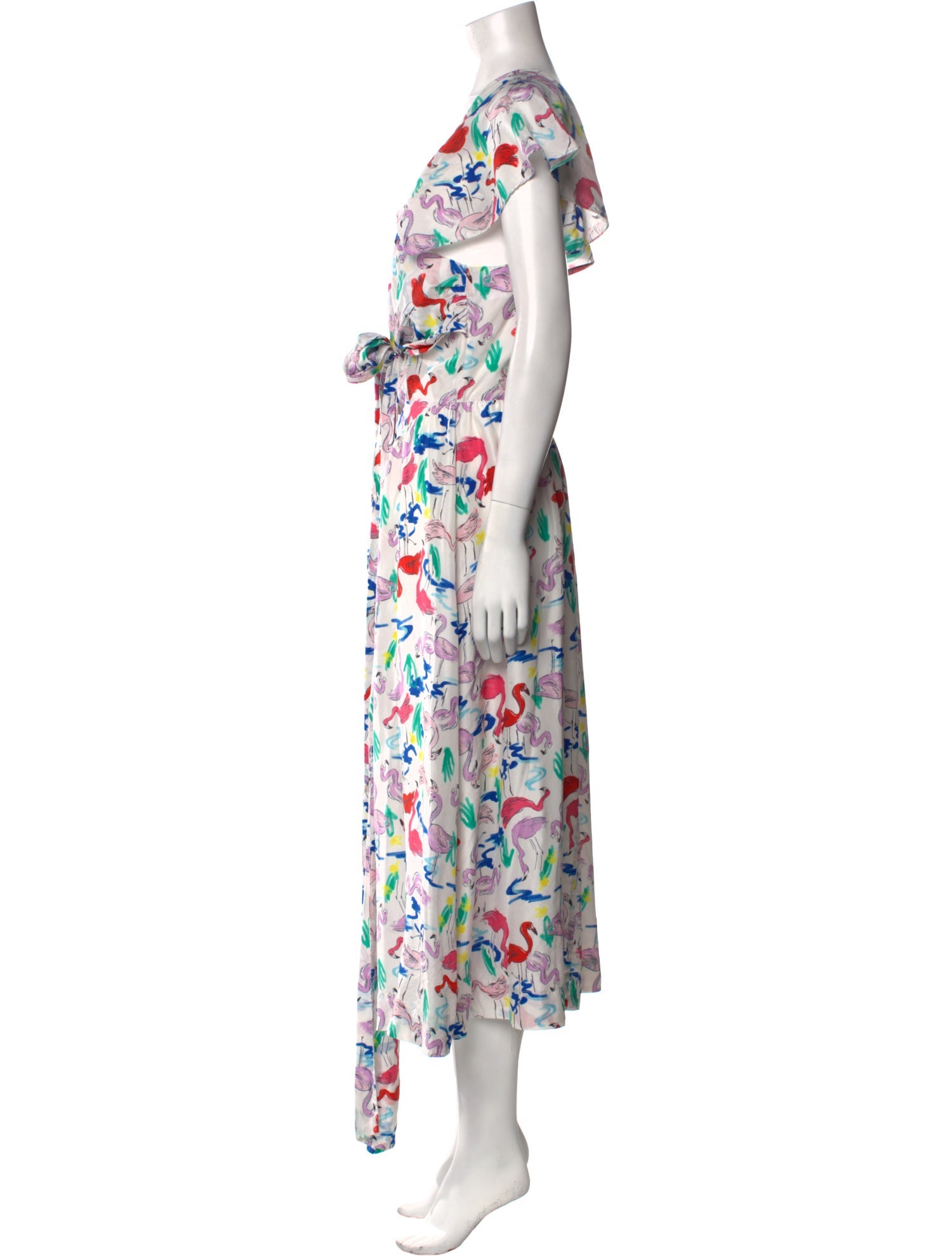 Tanya Taylor Silk Long Dress