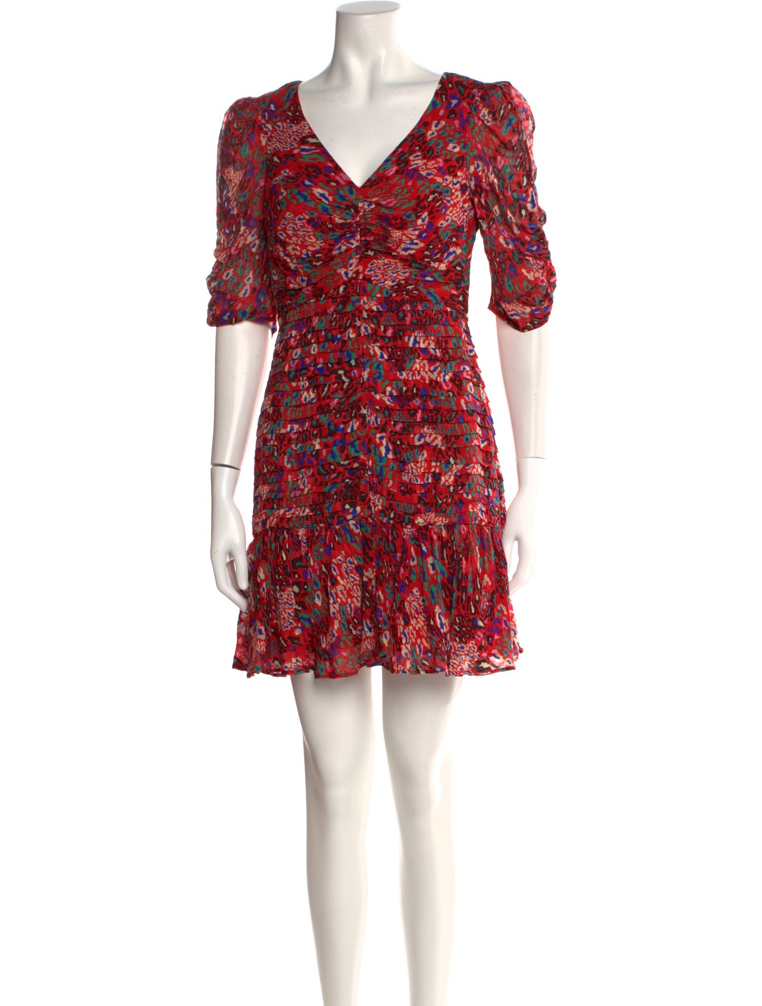 Tanya Taylor Silk Mini Dress