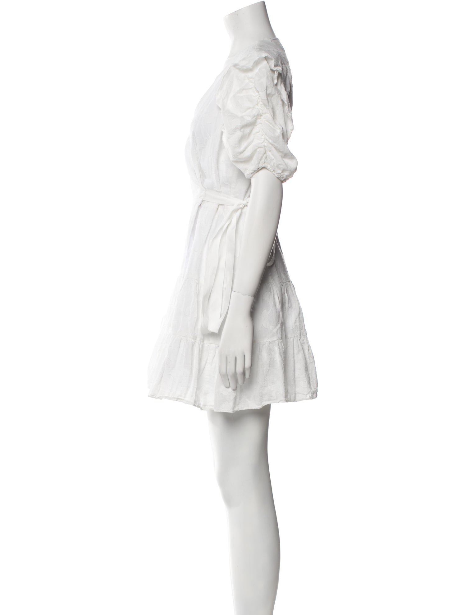 Tanya Taylor V-Neck Mini Dress