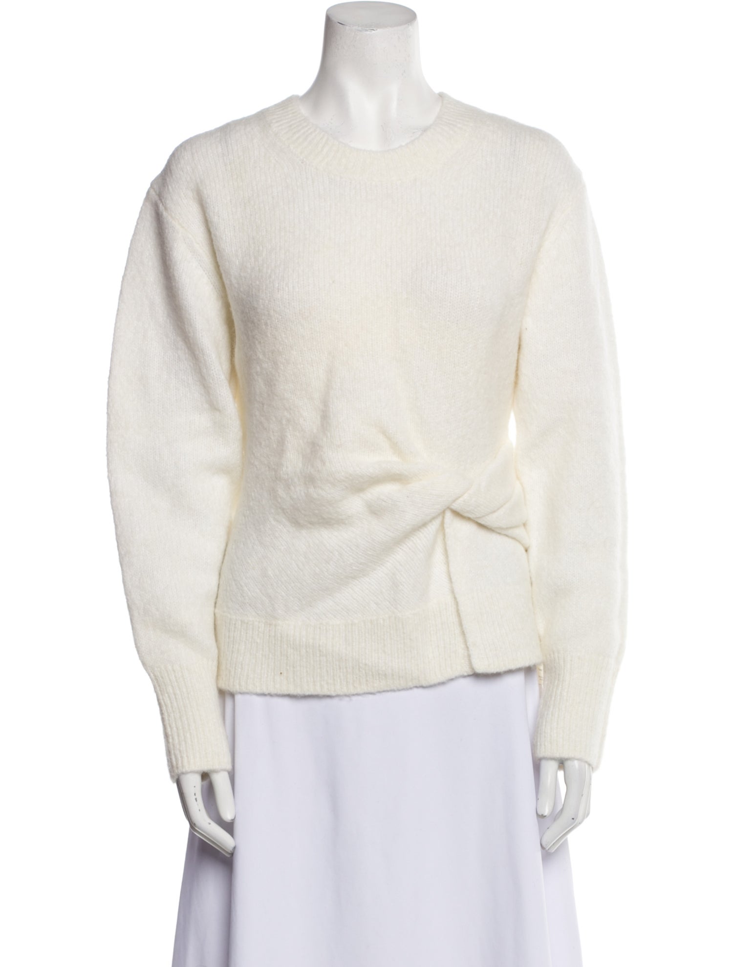 Tanya Taylor Alpaca Crew Neck Sweater