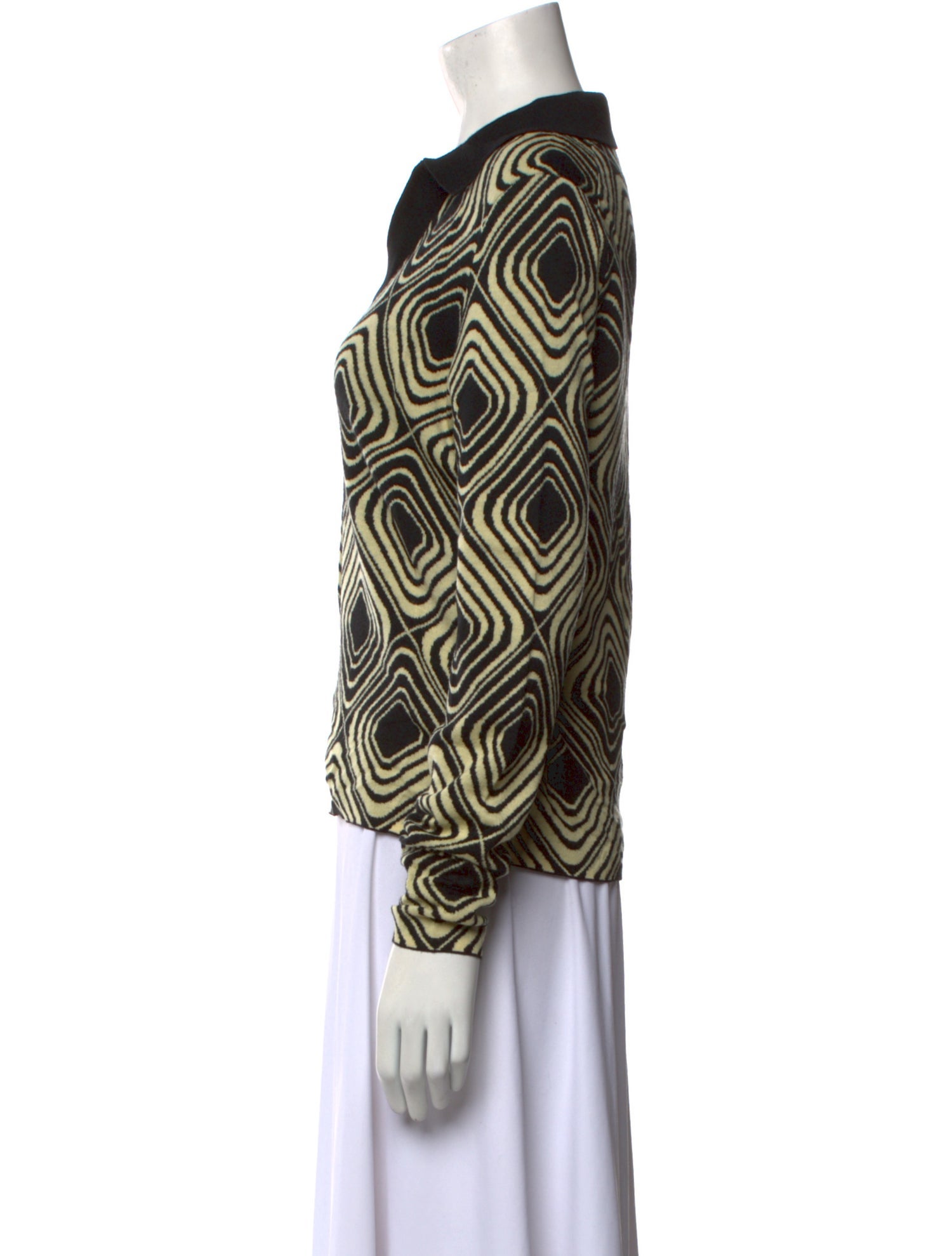Tanya Taylor Wool Printed Sweater