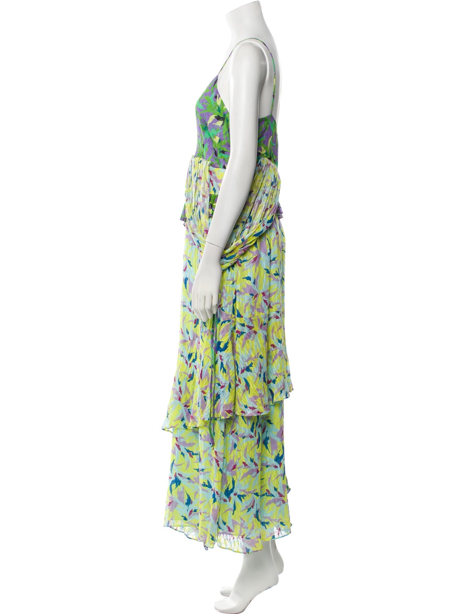 Tanya Taylor Silk Long Dress w/ Tags