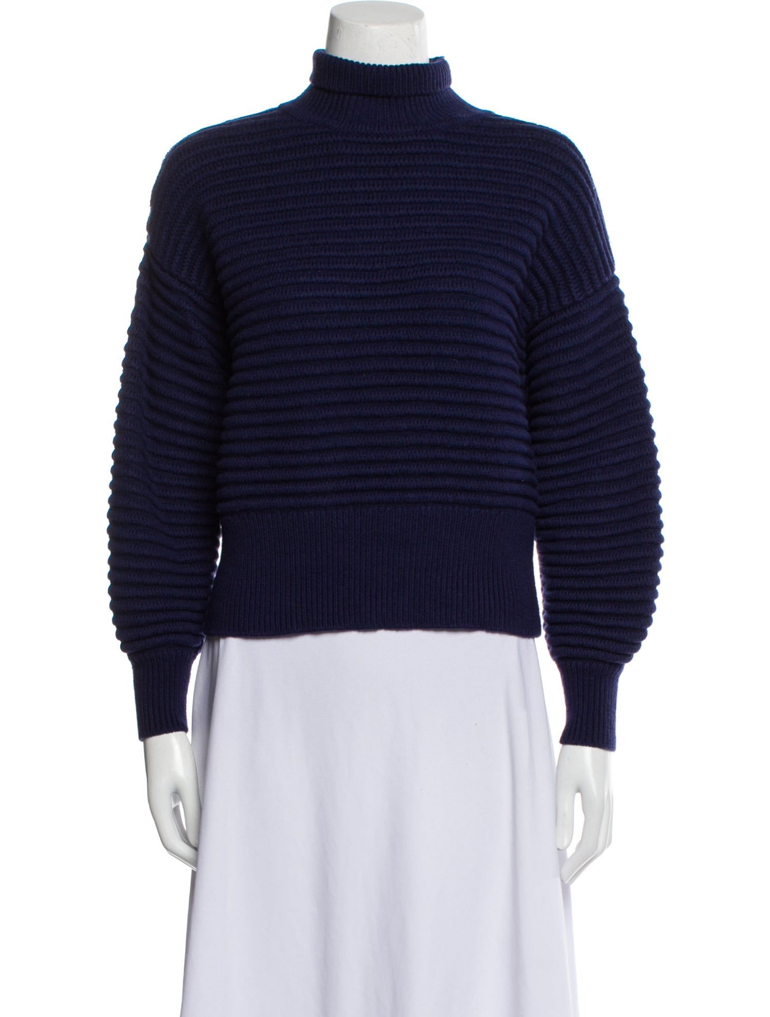 Tanya Taylor Wool Turtleneck Sweater