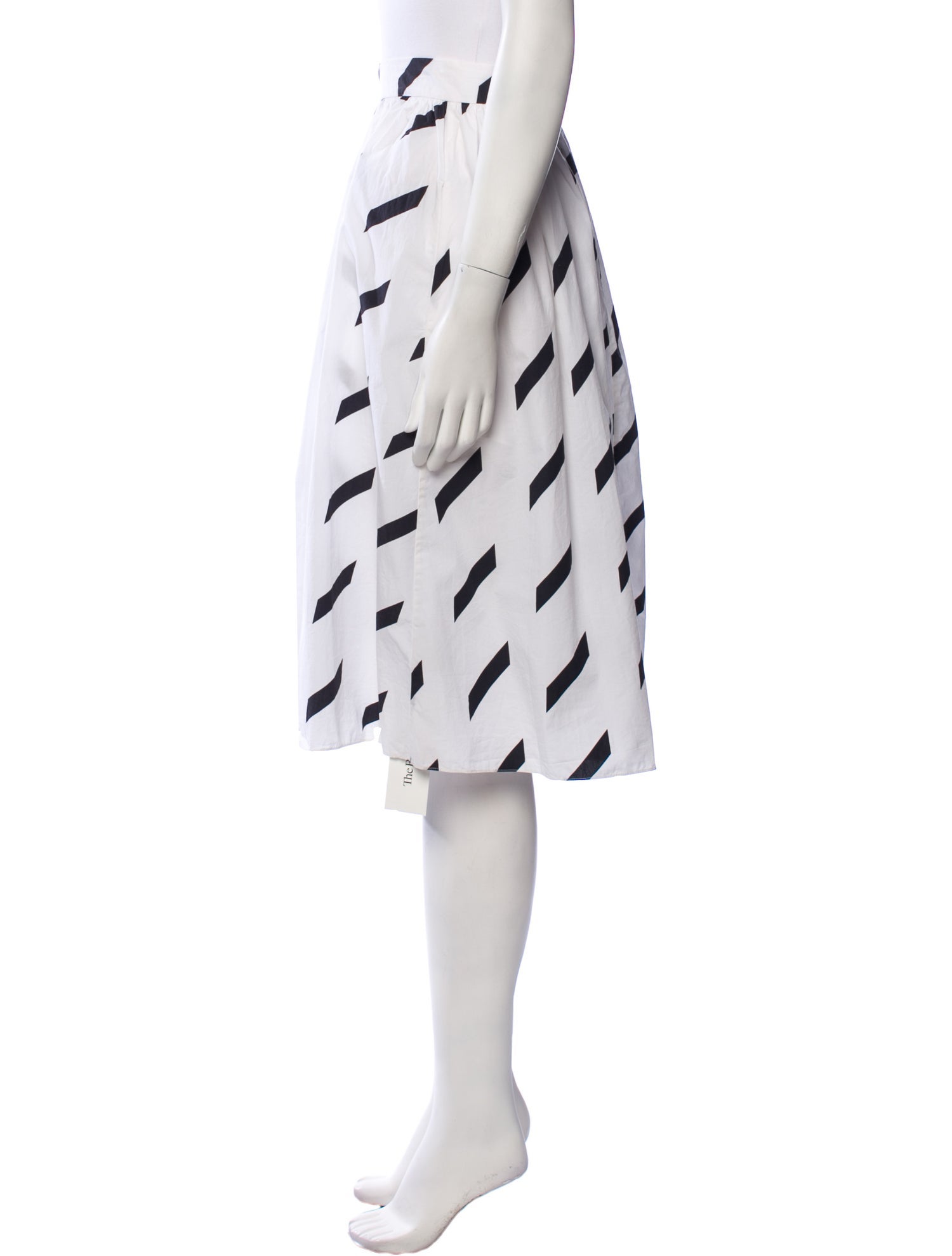 Tanya Taylor Striped Knee-Length Skirt