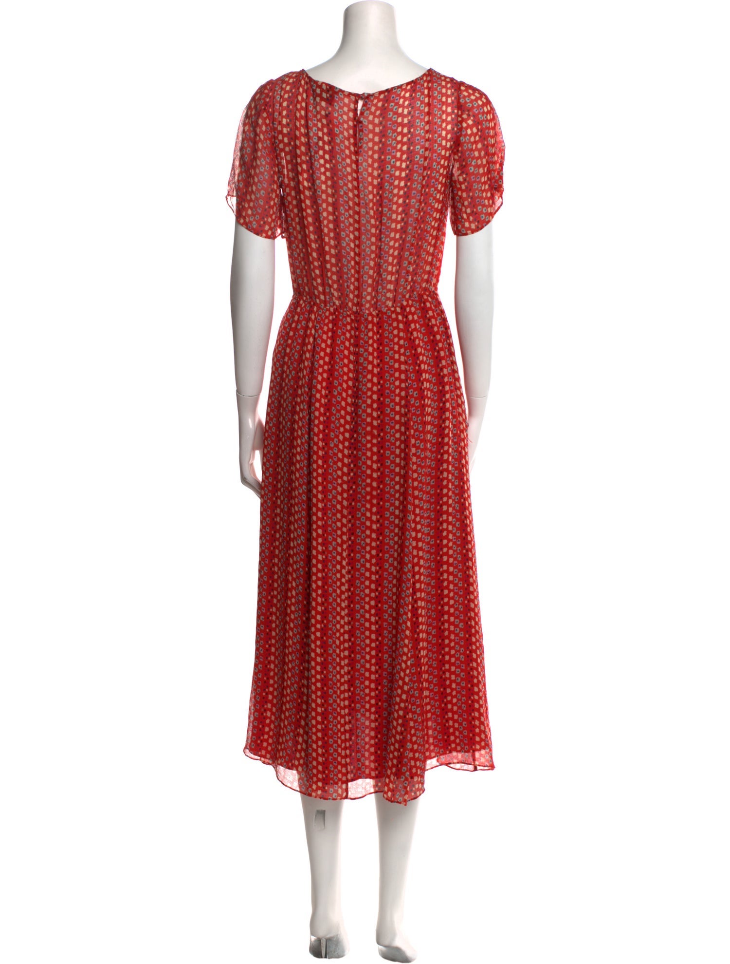 Tanya Taylor Silk Long Dress