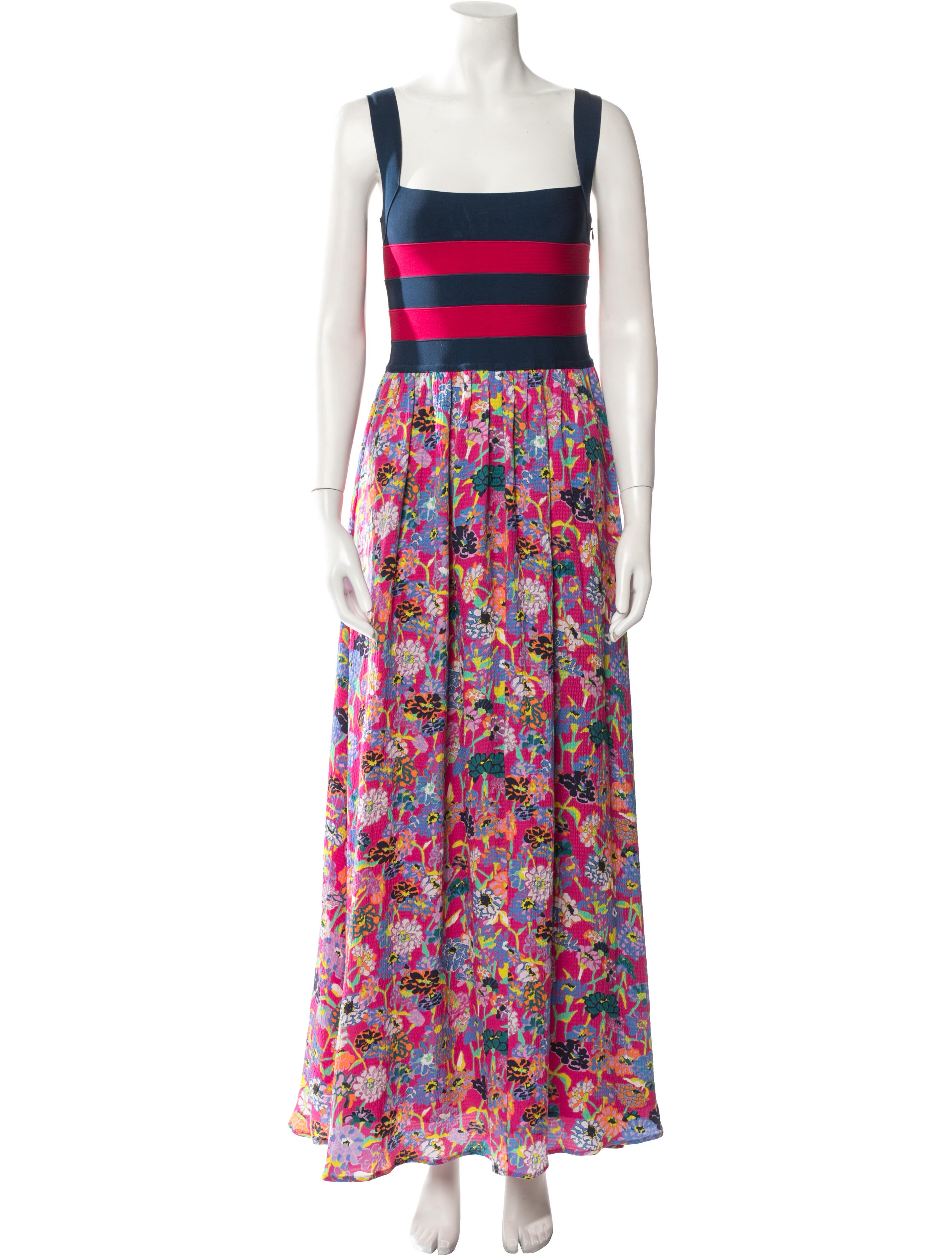 Tanya Taylor Silk Long Dress