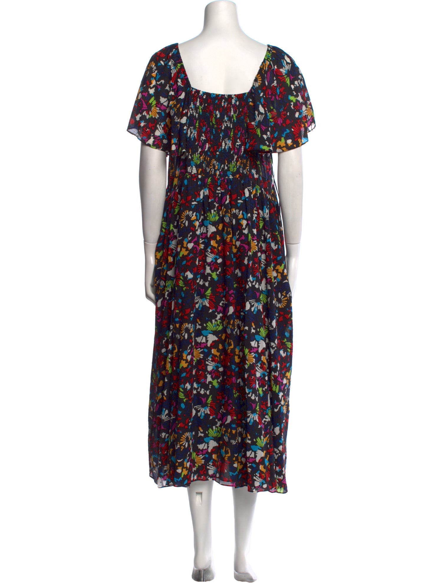 Tanya Taylor Silk Long Dress
