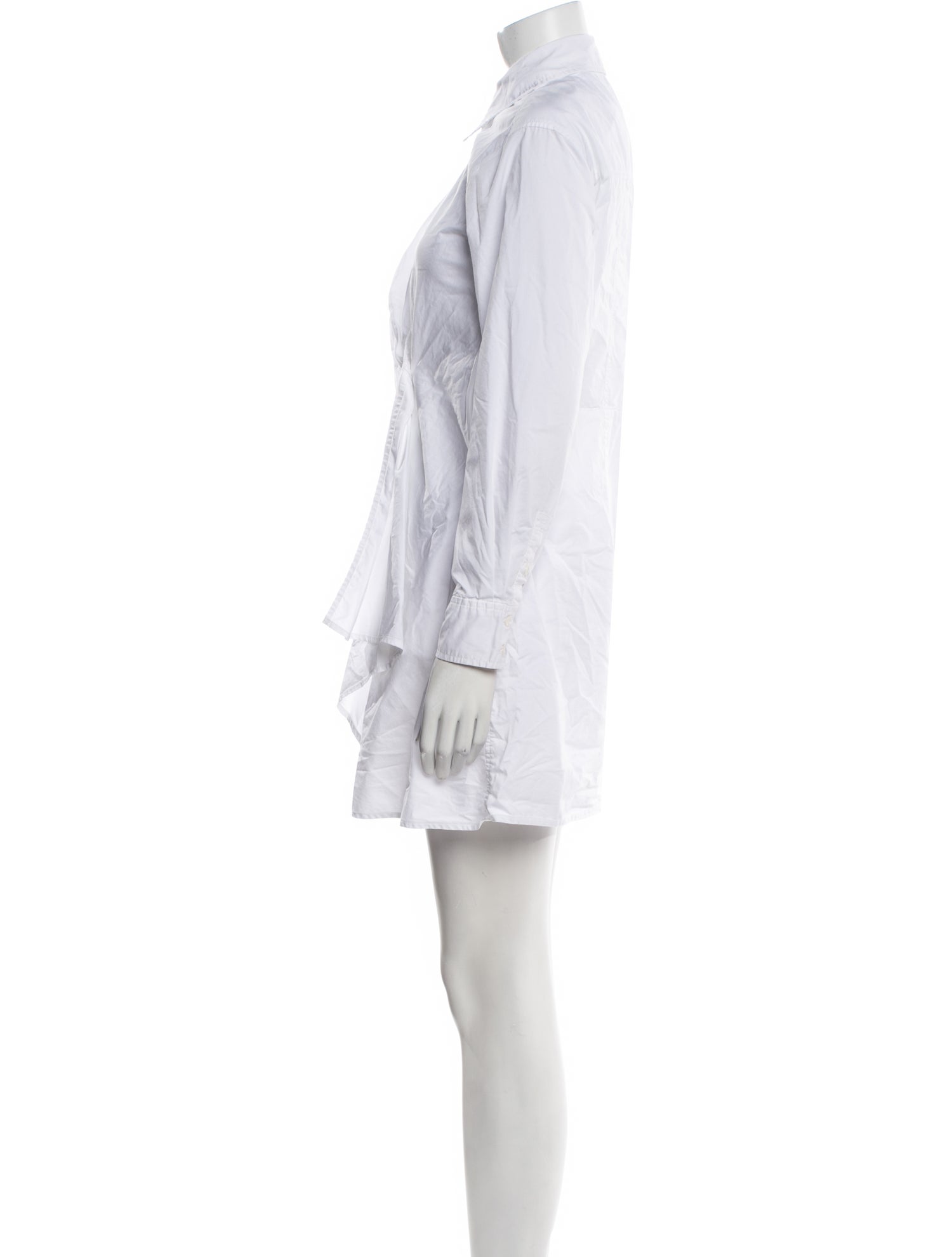 Tanya Taylor Mock Neck Long Sleeve Tunic