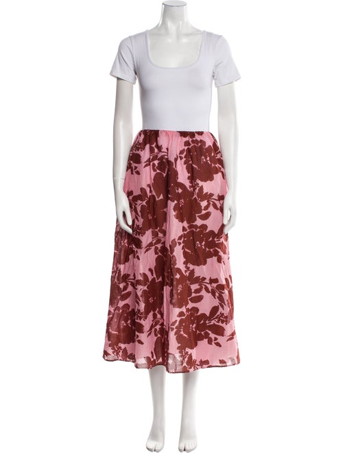 Tanya Taylor Printed Skirt Set
