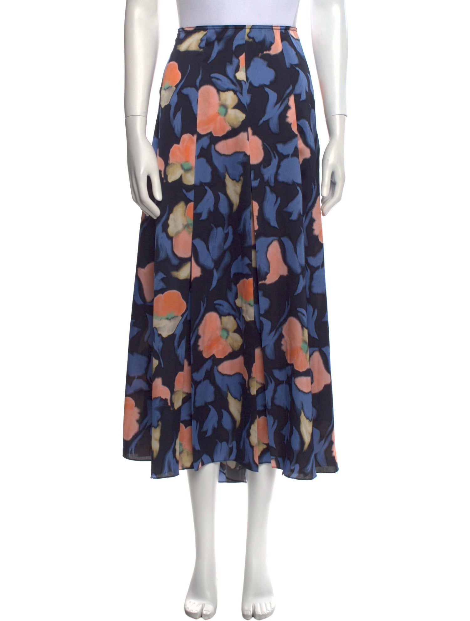 Tanya Taylor Printed Midi Length Skirt