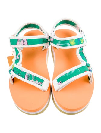 Tanya Taylor Printed Sandals