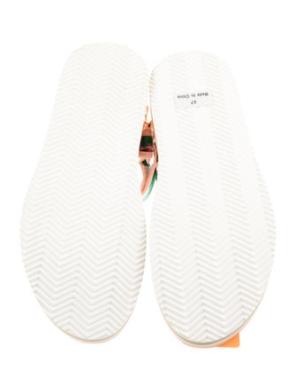 Tanya Taylor Printed Sandals