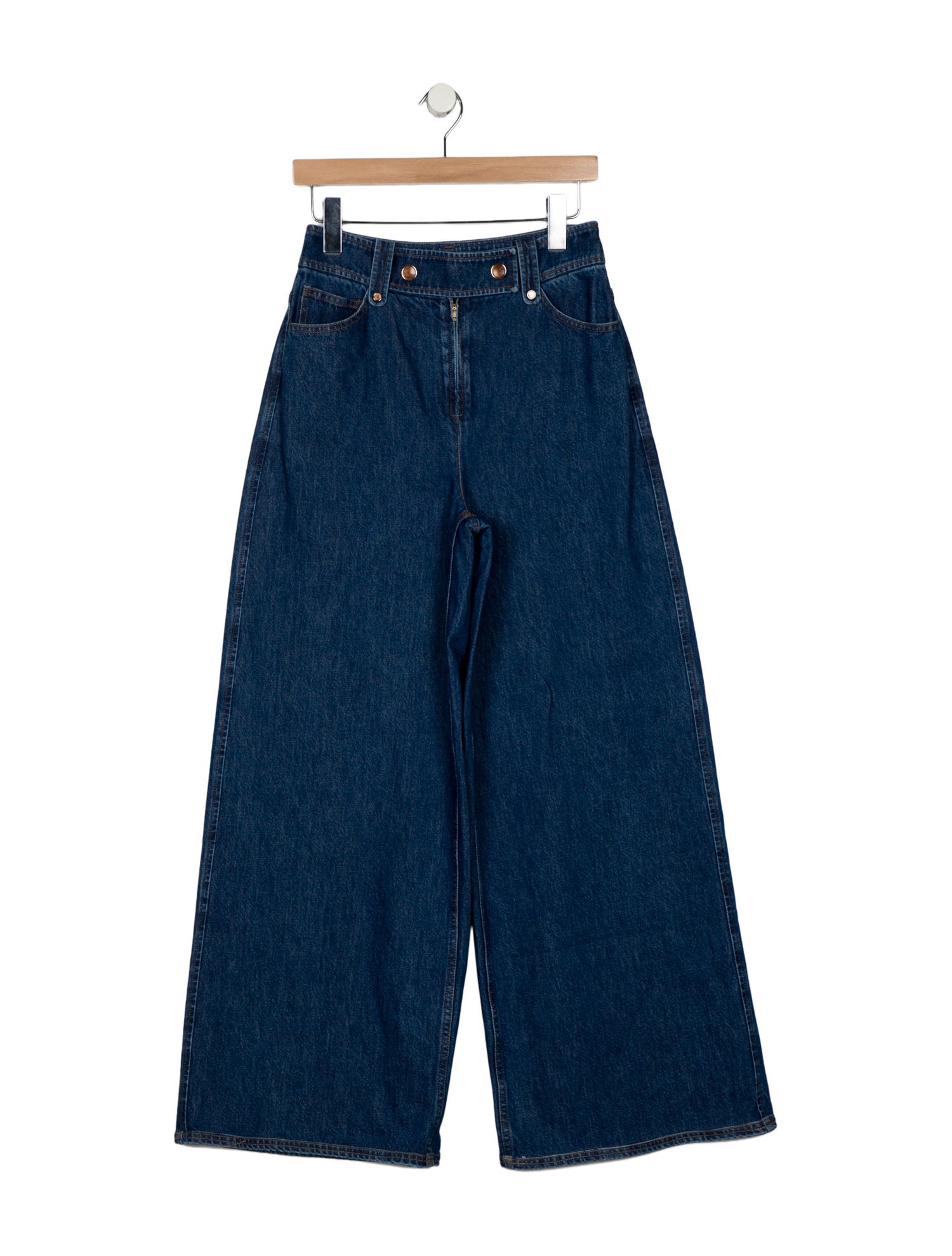 Tanya Taylor 20% post-consumer recycled cotton Wide Leg Jeans